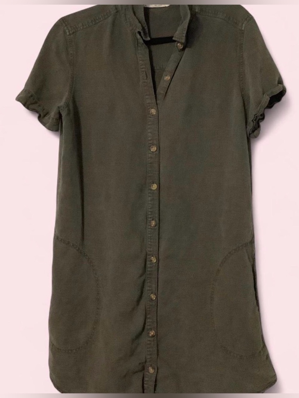 Lucky Brand Charcoal Button-Up Shirt